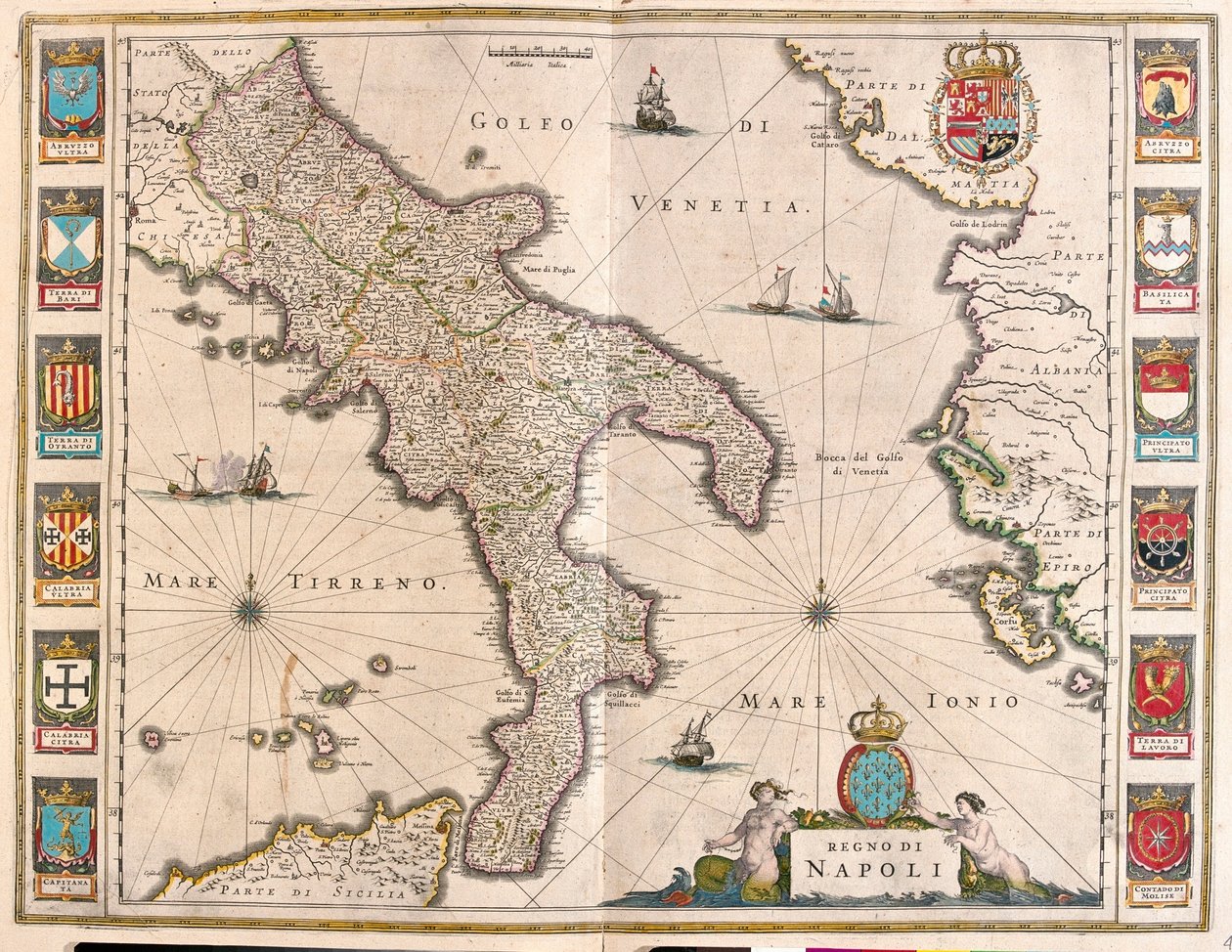 Napels, Italië, in 