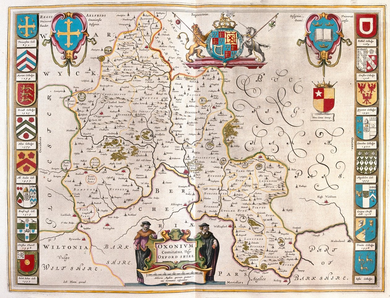 Oxfordshire, in 