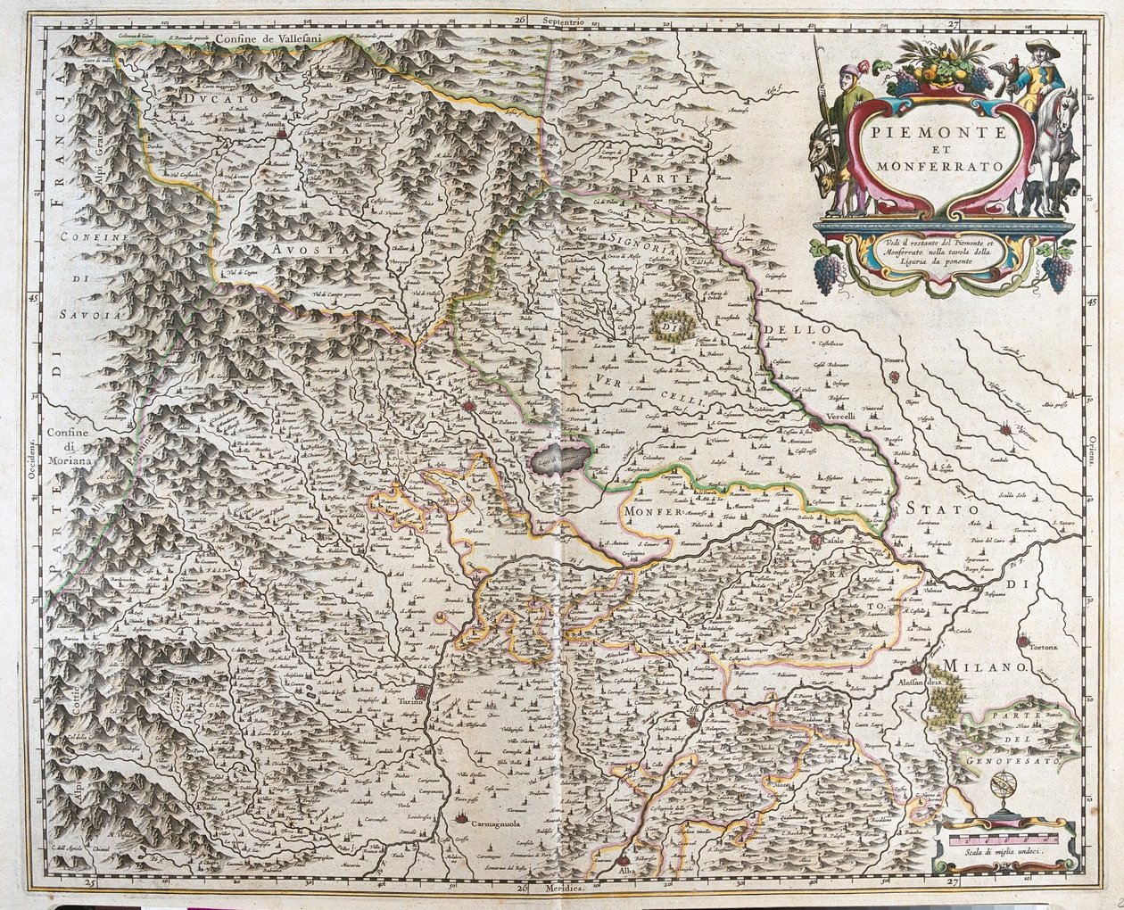 Piemont (regio Italië), in 