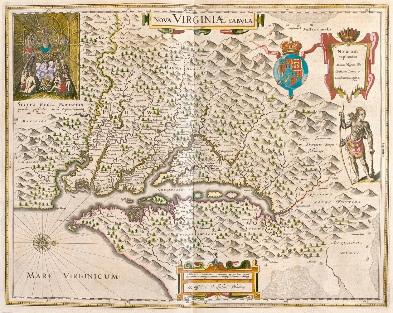 Virginia, en de Chesapeake-regio, in 
