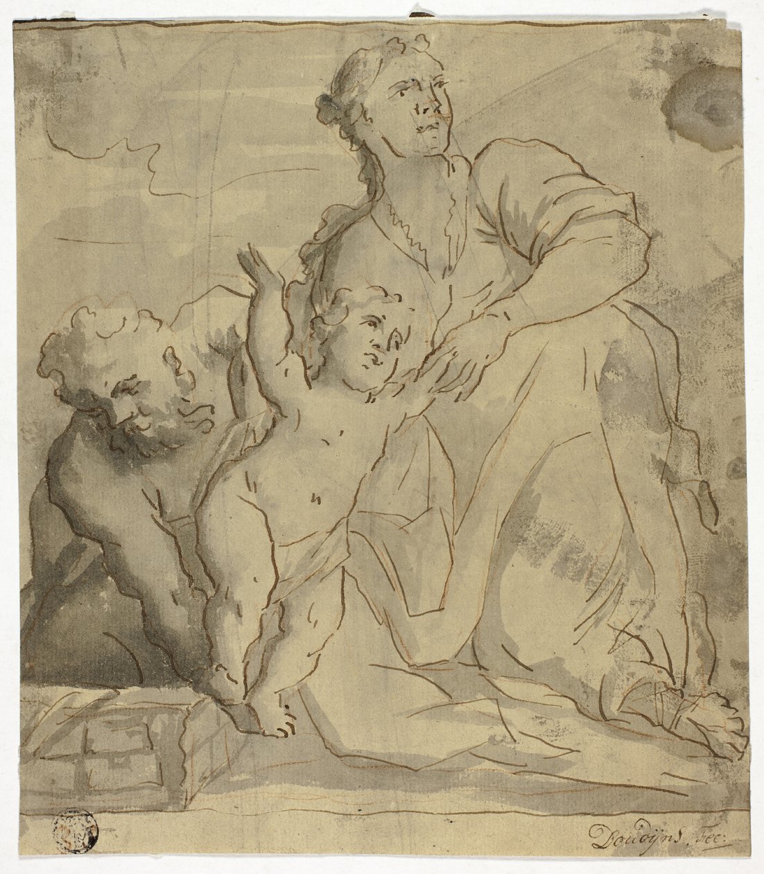 De Heilige Familie door Willem Doudijns