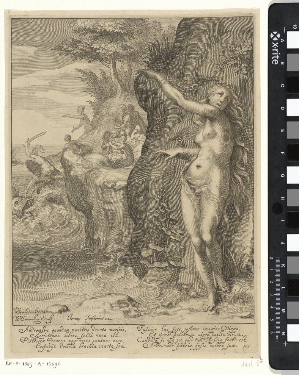 Perseus en Andromeda door Willem Isaacsz. van Swanenburg