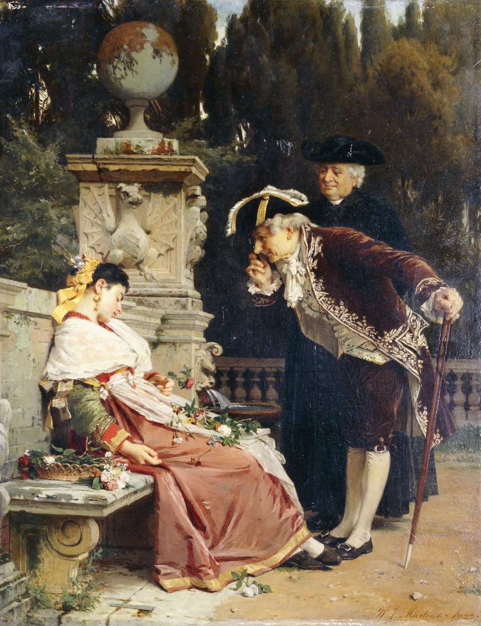 Doornroosje door Willem Johannes Martens