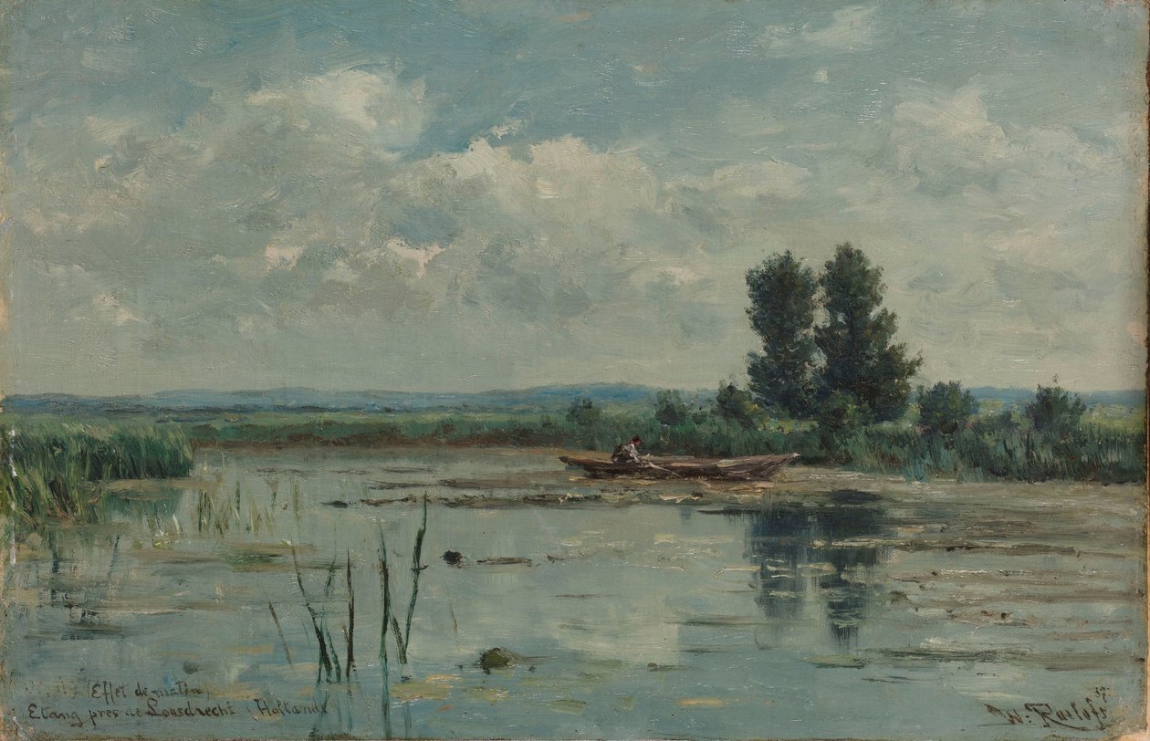 Meer bij Loosdrecht door Willem Roelofs (I)