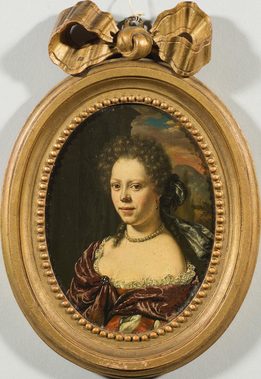 Brigitta Catharina Backer (1670-1751) door Willem Van Mieris