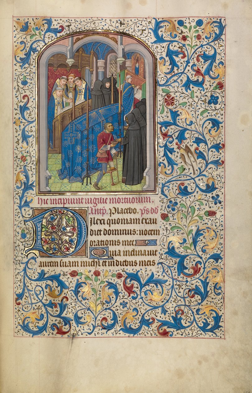Messe für die Toten door Willem Vrelant