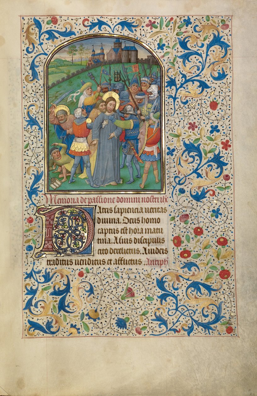 Der Verrat Christi door Willem Vrelant