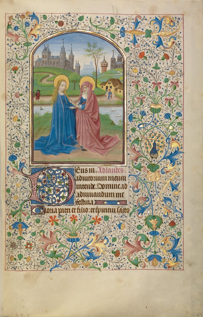 Die Heimsuchung door Willem Vrelant
