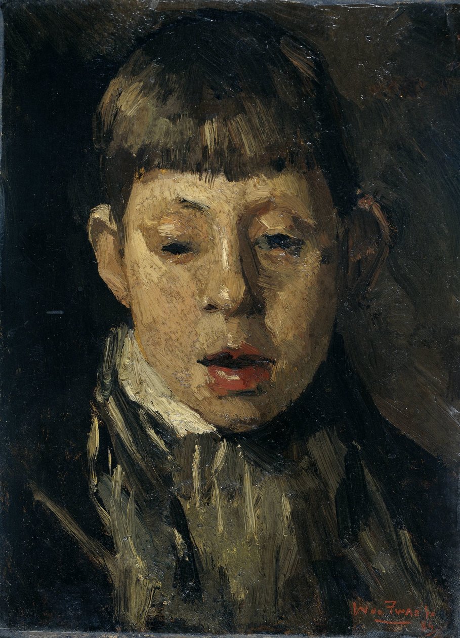 Jongenskop door Willem de Zwart
