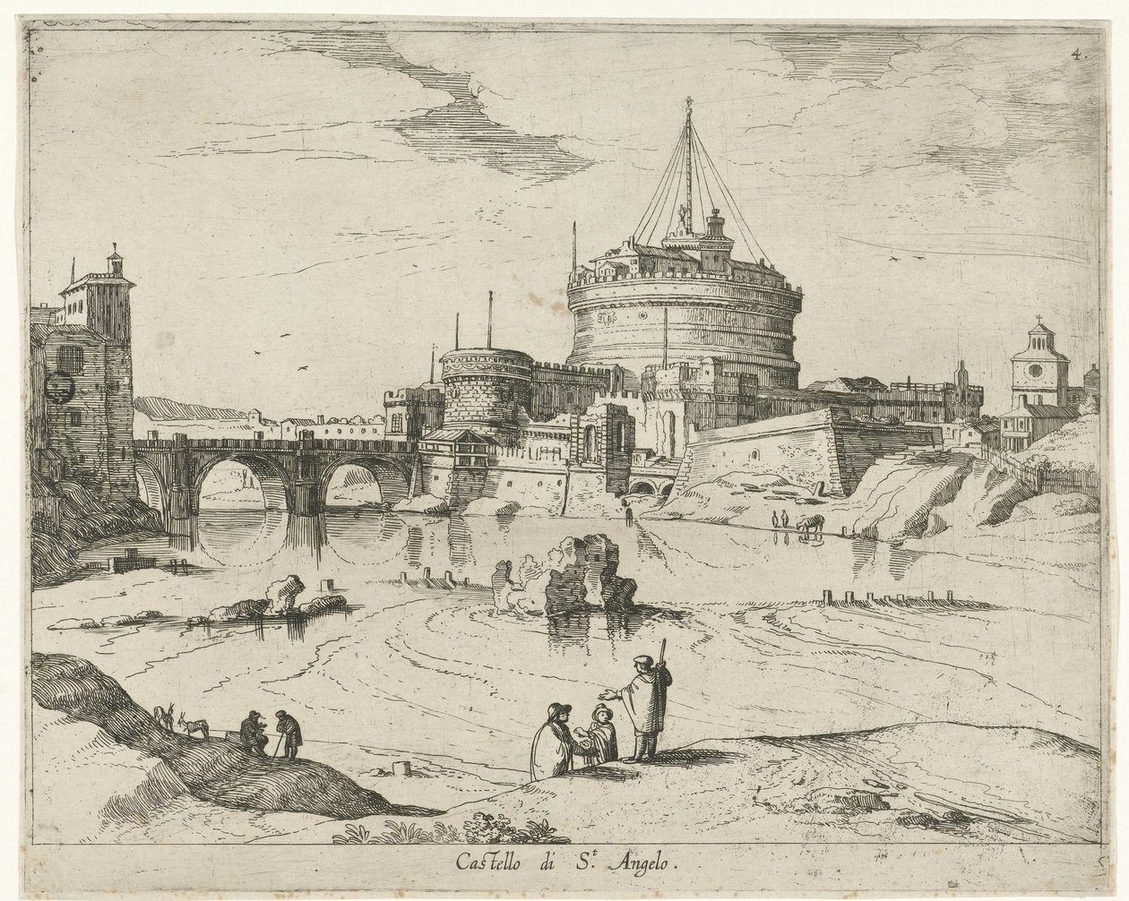 Engelenburcht door Willem van Nieulandt (II)