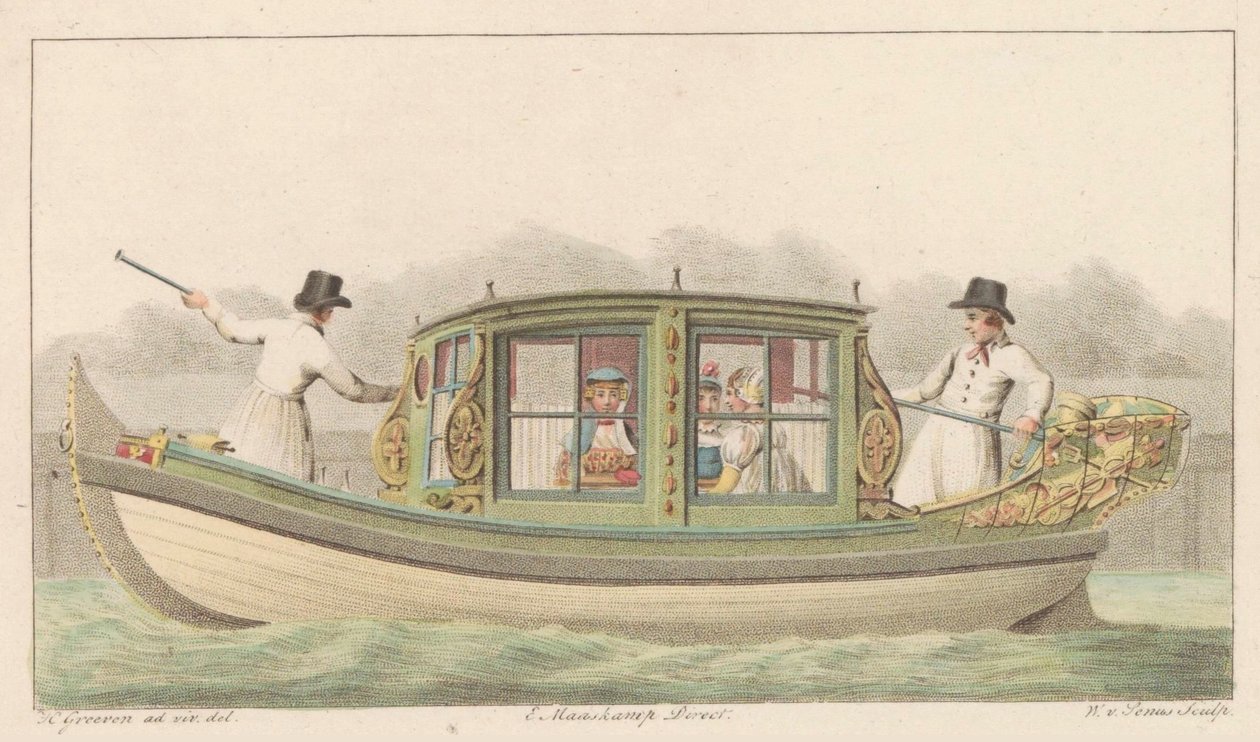Zaans tentjacht, 1816 door Willem van Senus