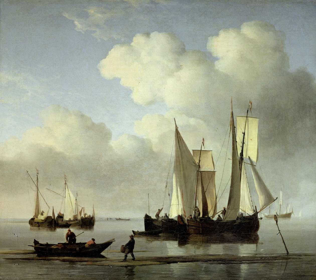 Onbekend beeld door Willem van de Velde