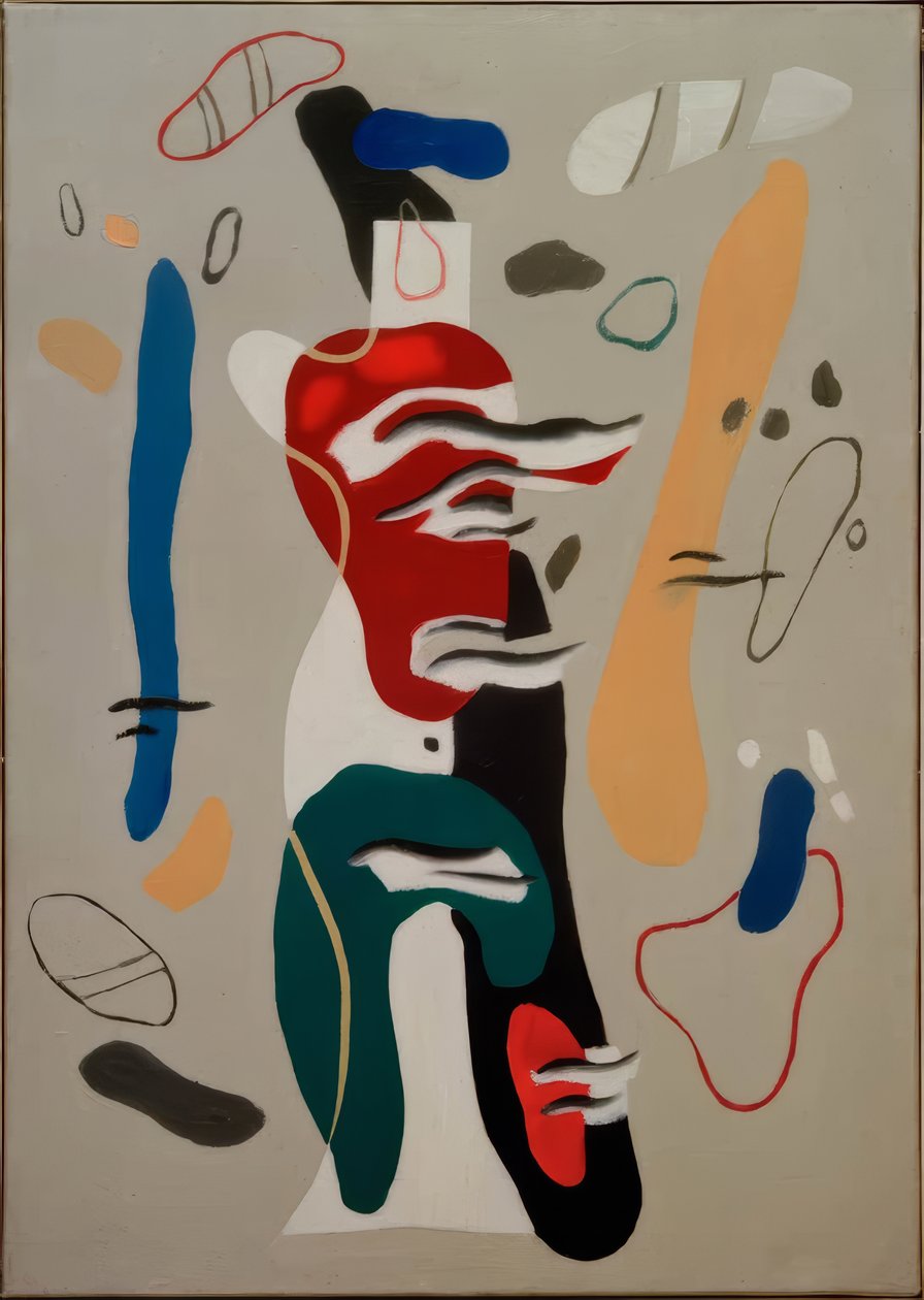 vlammetje door Willi Baumeister