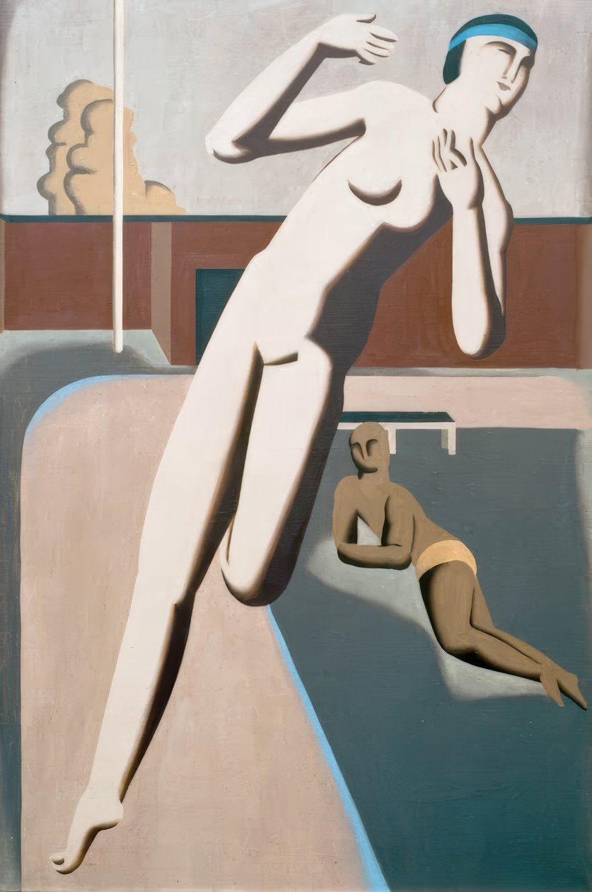 Hardloopster II door Willi Baumeister