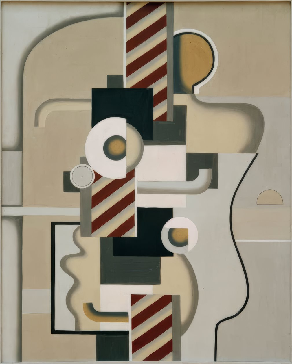 machine-mens door Willi Baumeister