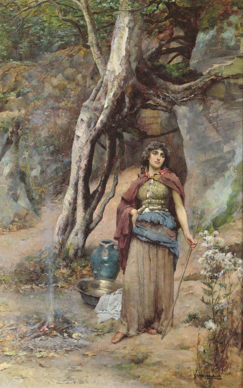 De Zigeuner door William A. Breakspeare