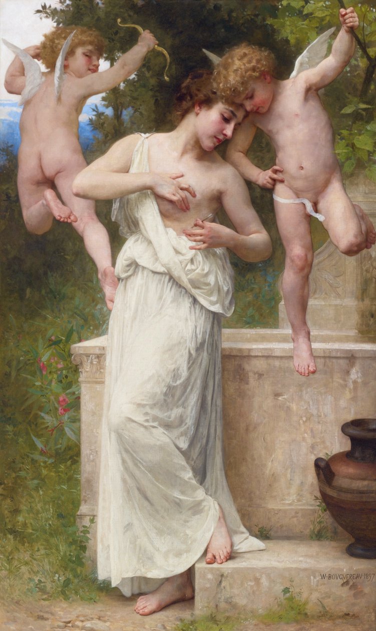 Wonden van Liefde door William-Adolphe Bouguereau