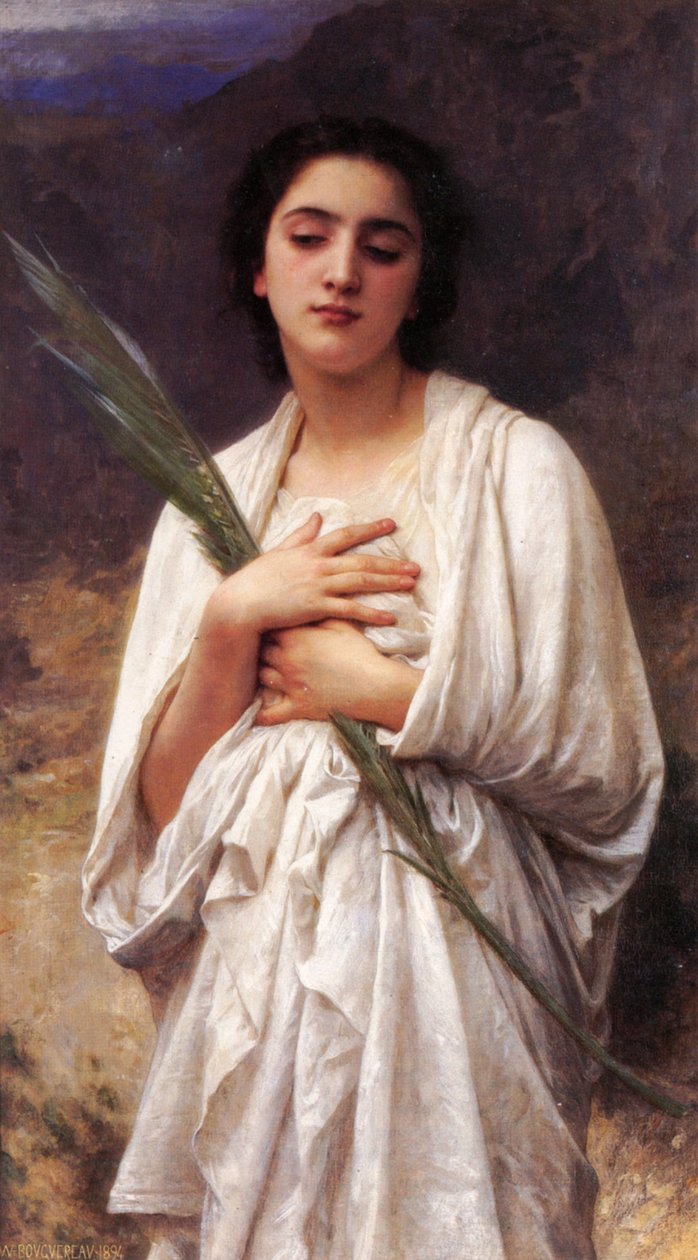 Het Palmblad door William Adolphe Bouguereau