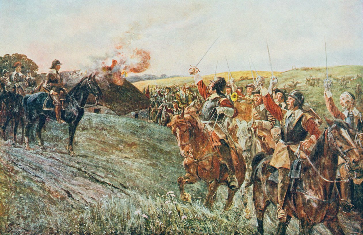 Na de Slag bij Naseby, 14 juni 1645, uit 