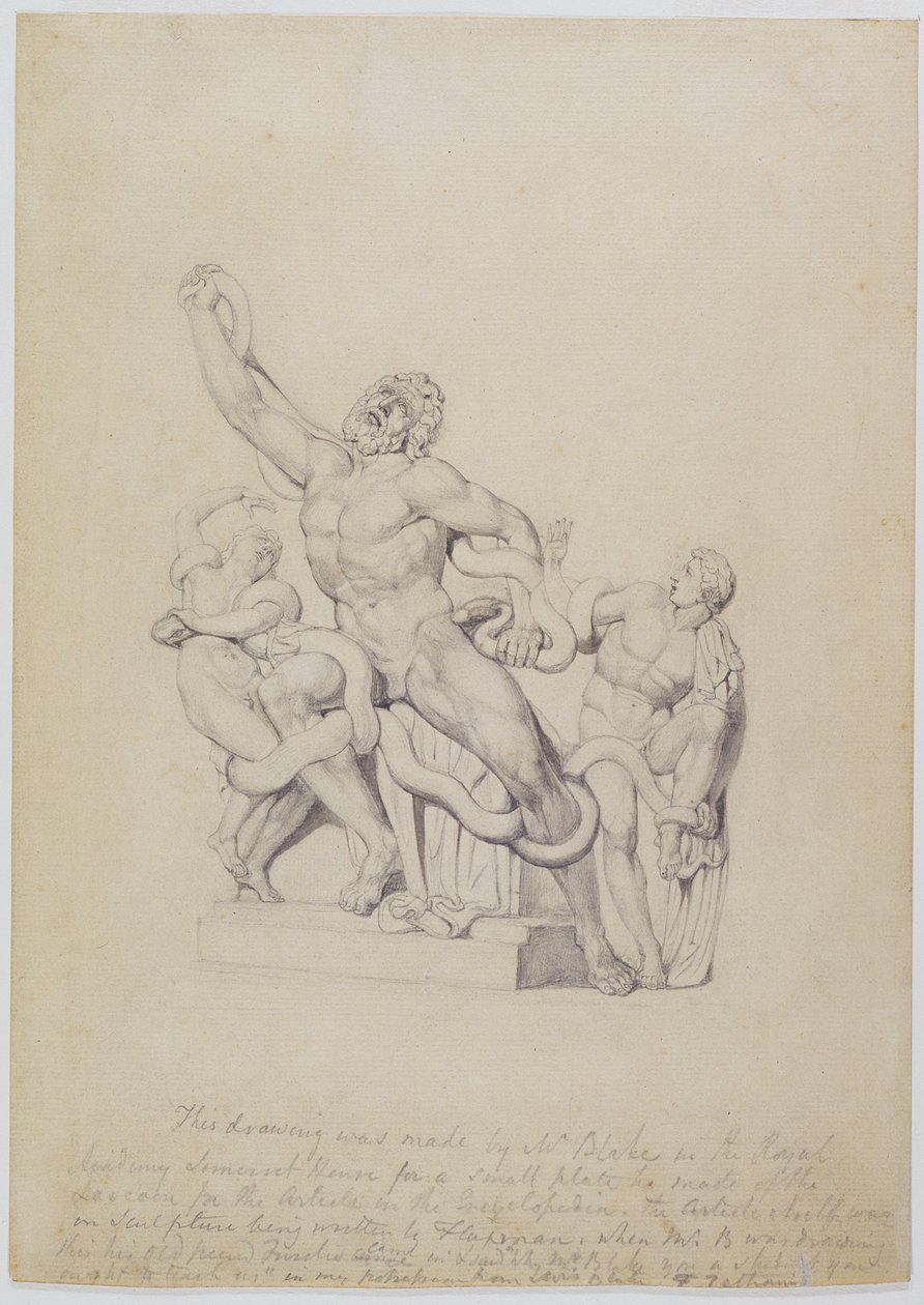 Kopie van de Laocoon, voor Rees