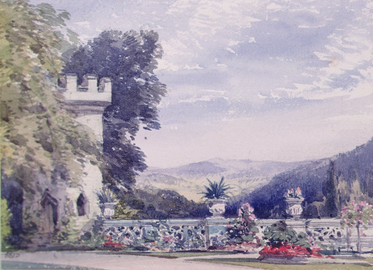 Souvenirs van Rosenau, de geboorteplaats van ZKH de Prins-Gemaal, echtgenoot van koningin Victoria door William Callow