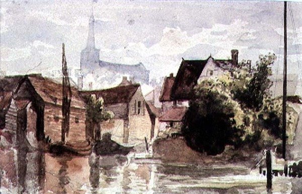 Studies van Engels landschap door William Collins