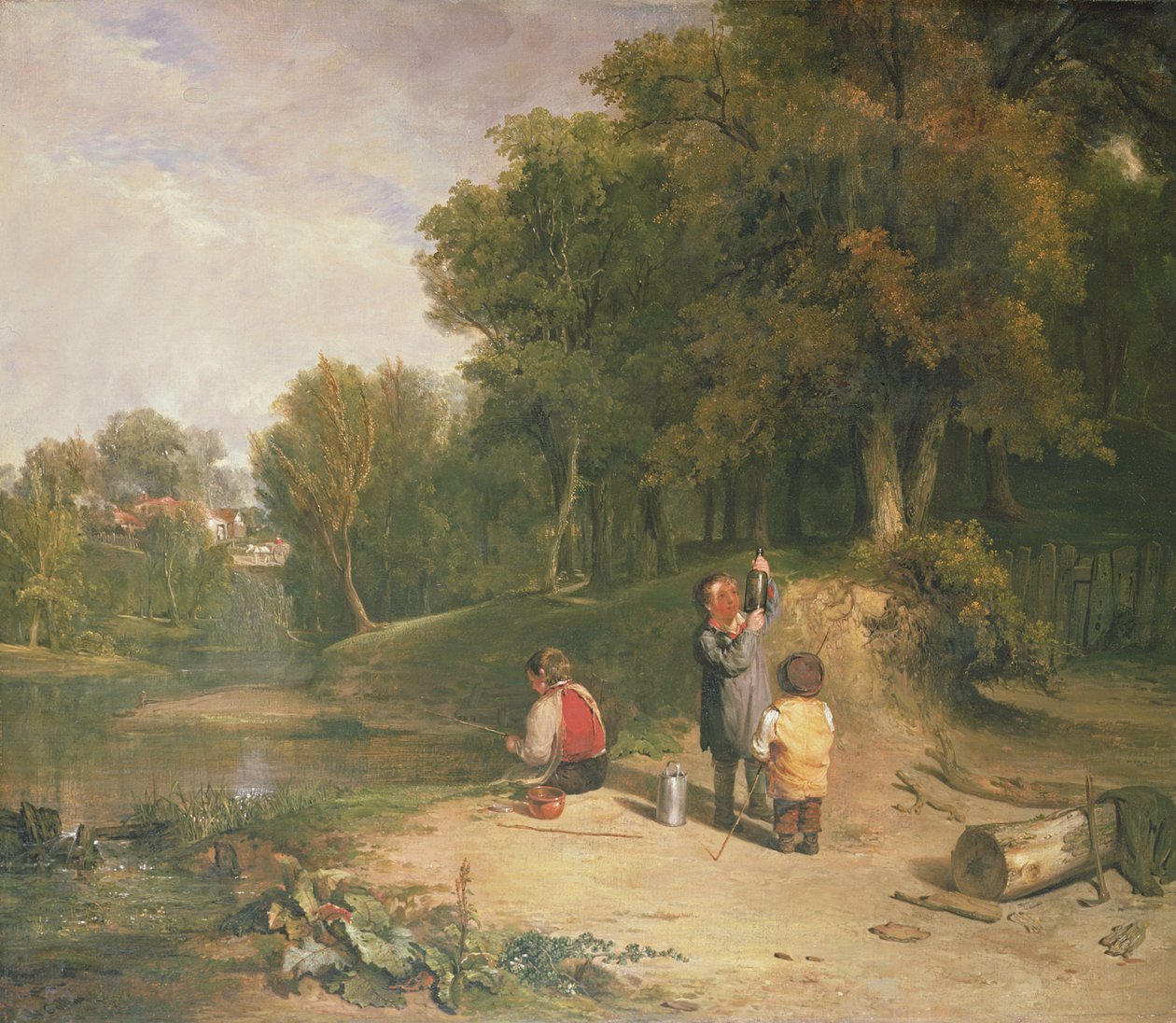 De minnow-vangers door William Collins