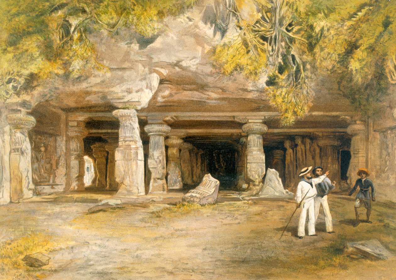De grot van Elephanta, uit 