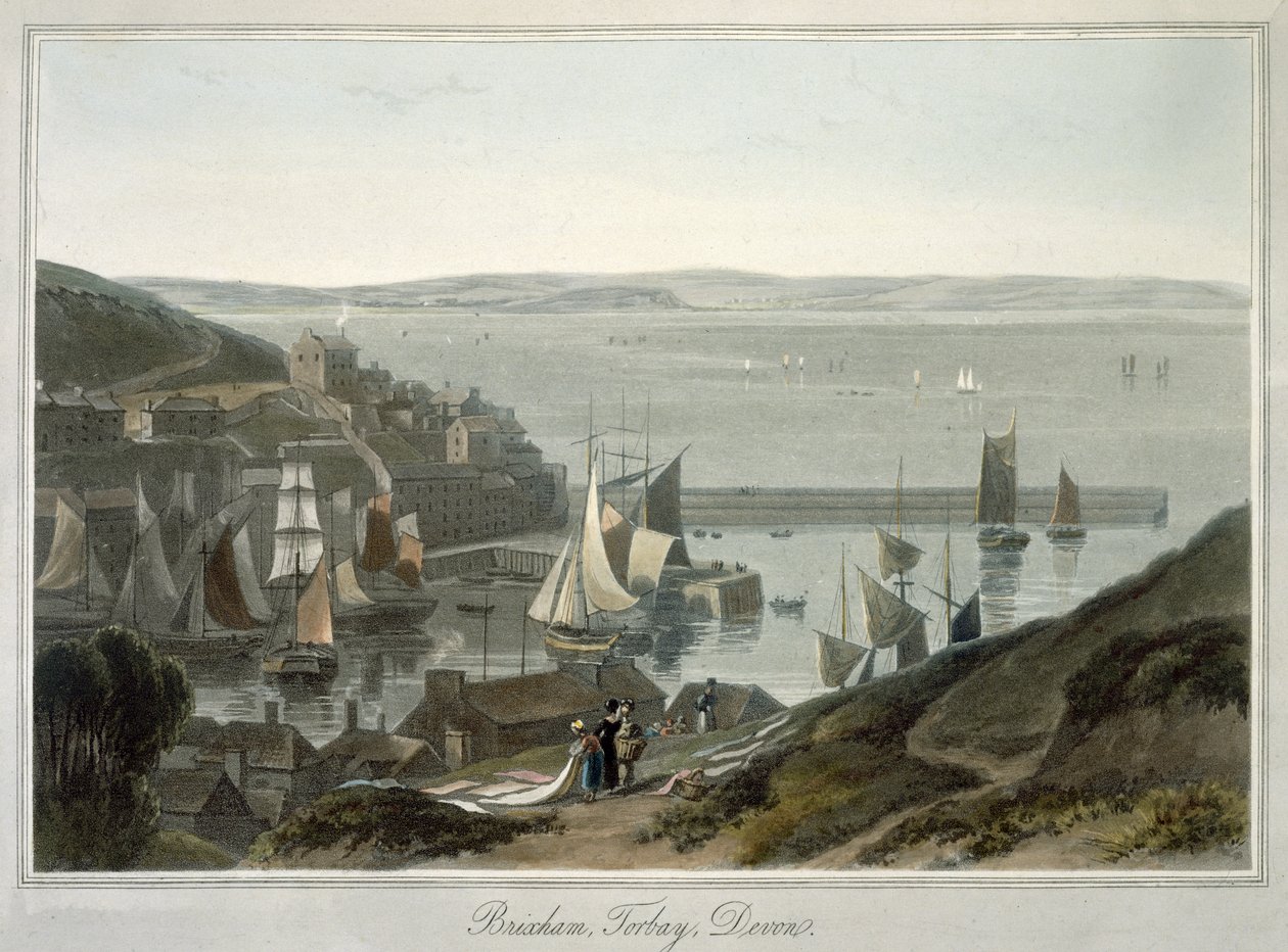Brixham, Torbay, Devon, uit Volume VIII van 