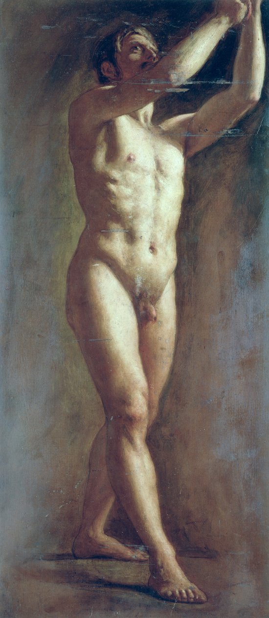 Levensstudie van het Mannelijke Figuur door William Edward Frost