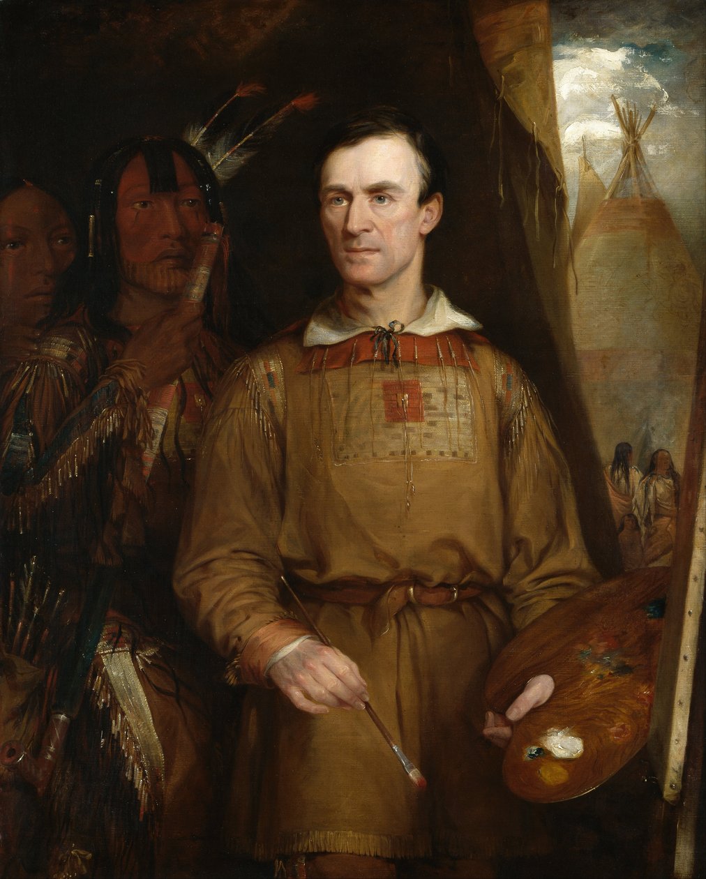 George Catlin door William Henry Fisk