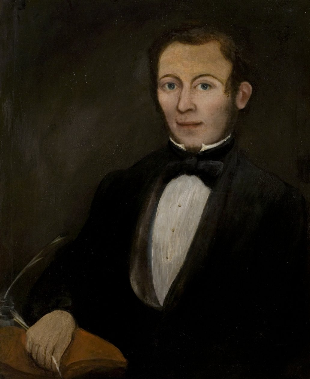 Zelfportret, 1855-69 door William Frederick Taunton