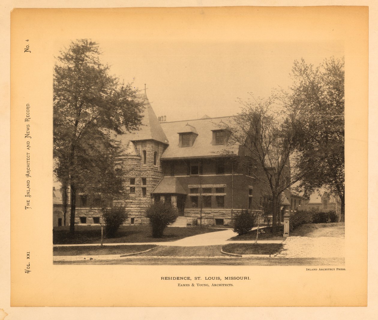 McClure, Charles D. residentie door William G. Swekosky