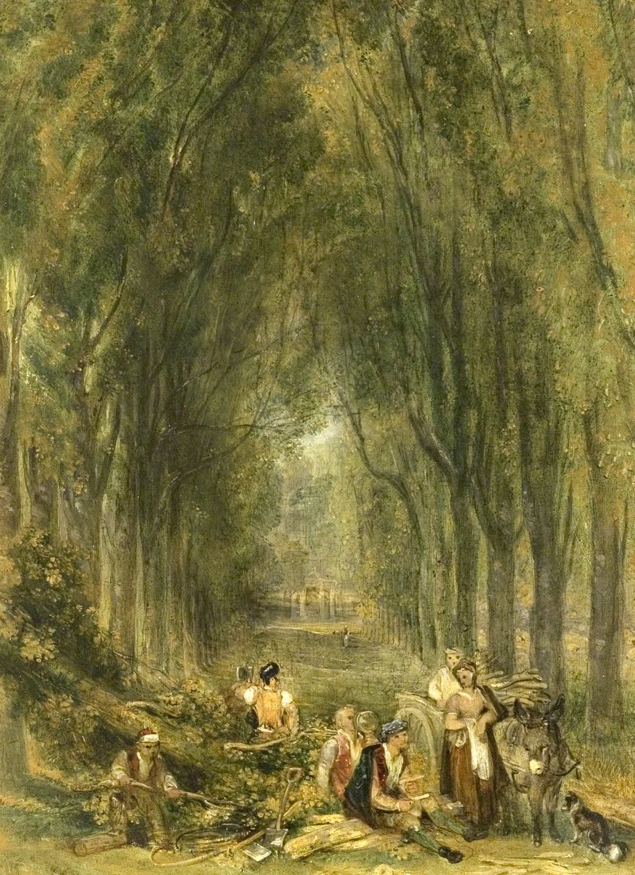 De Linde Wandelgang in Weston, Buckinghamshire door William Harvey