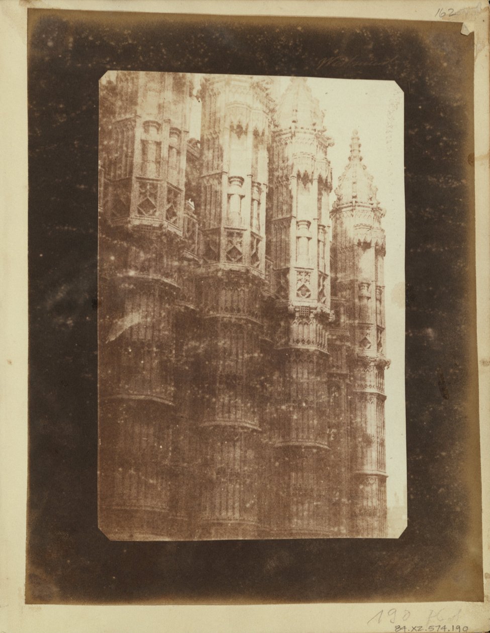 Henry VIII-kapel, Westminster Abbey, Londen door William Henry Fox Talbot