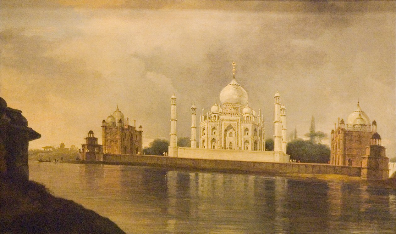 De Taj Mahal door William Hodges