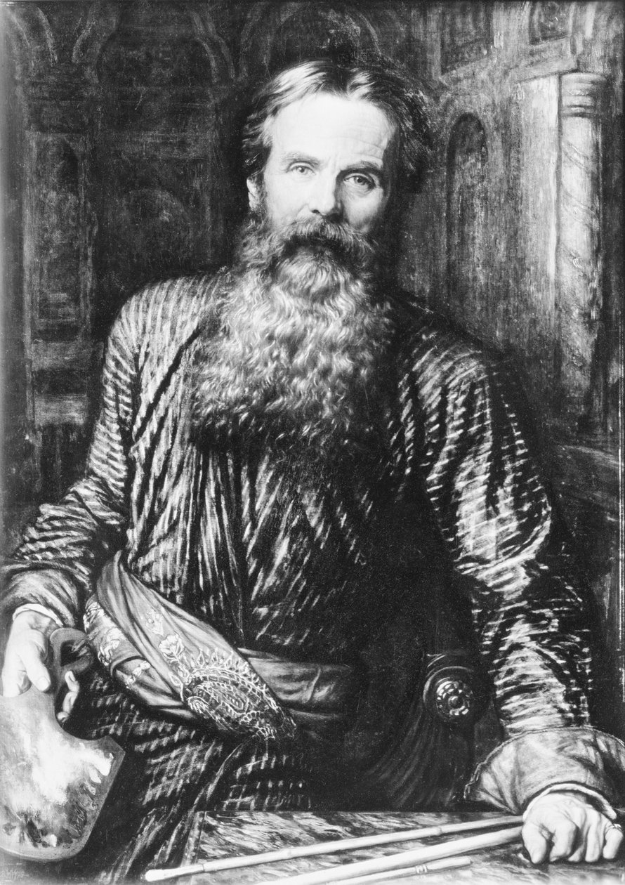 Zelfportret, 1875 door William Holman Hunt