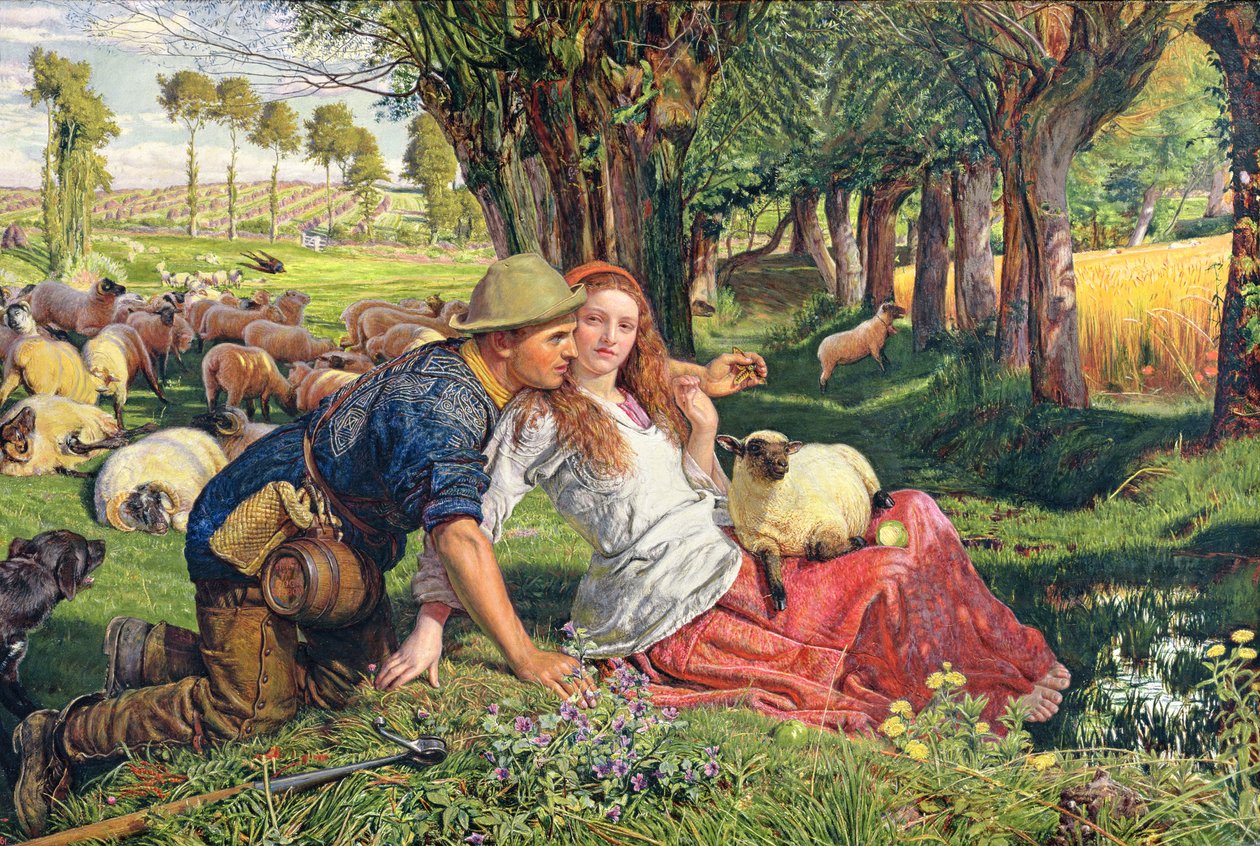 De Huurherder door William Holman Hunt