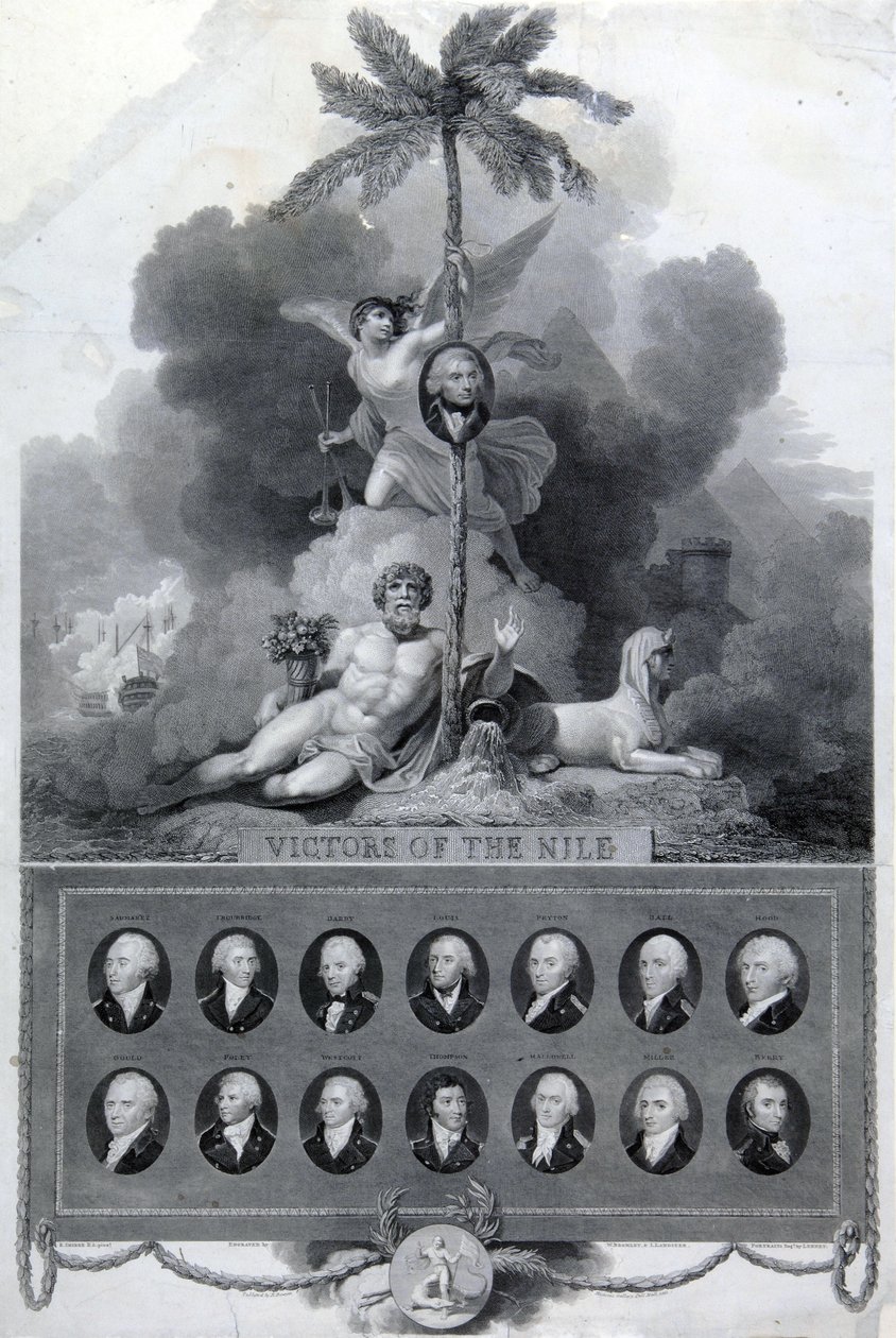 Overwinnaars van de Nijl, 1803 door William I Bromley