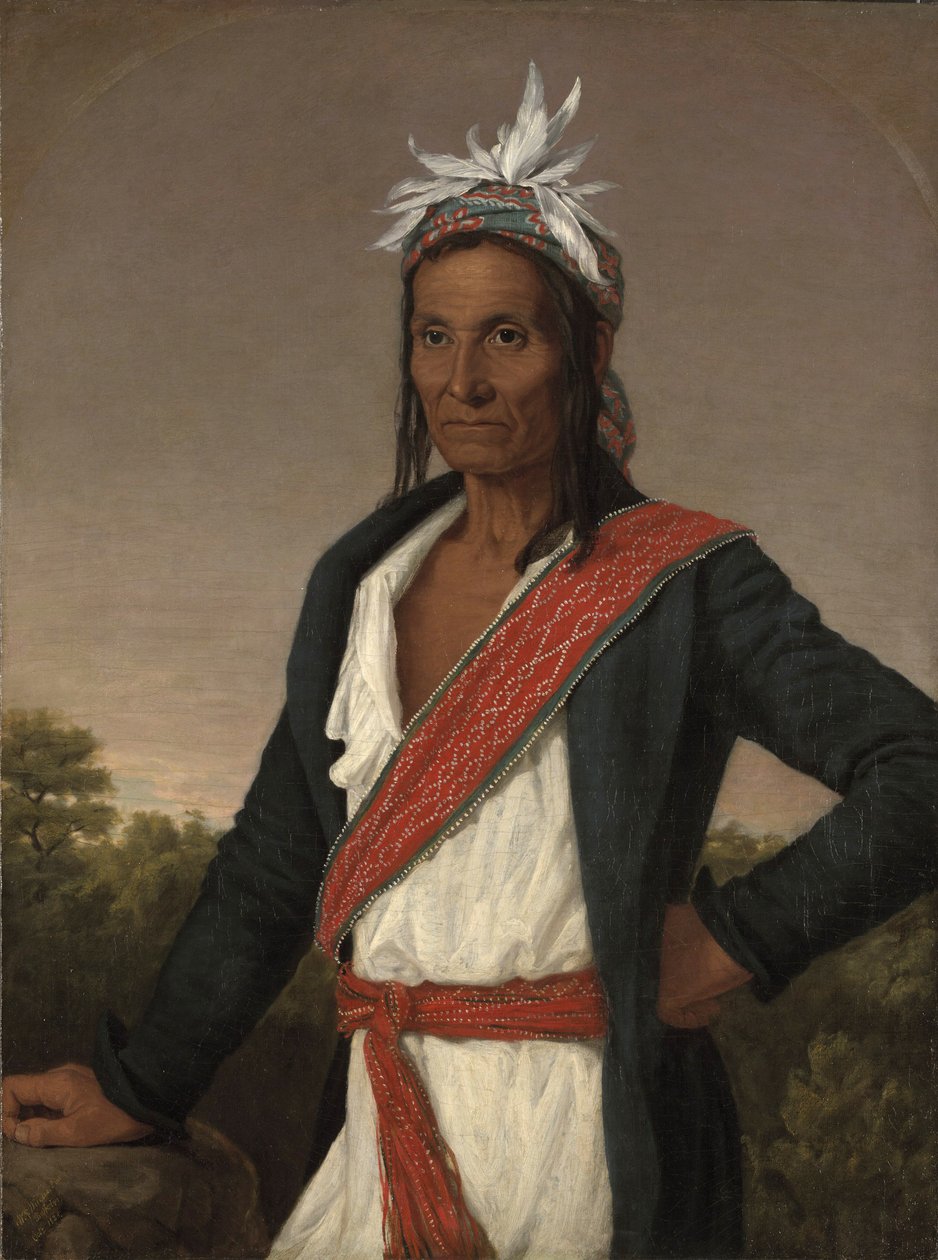 Kapitein Cold, of Ut-ha-wah, 1838 door William John Wilgus