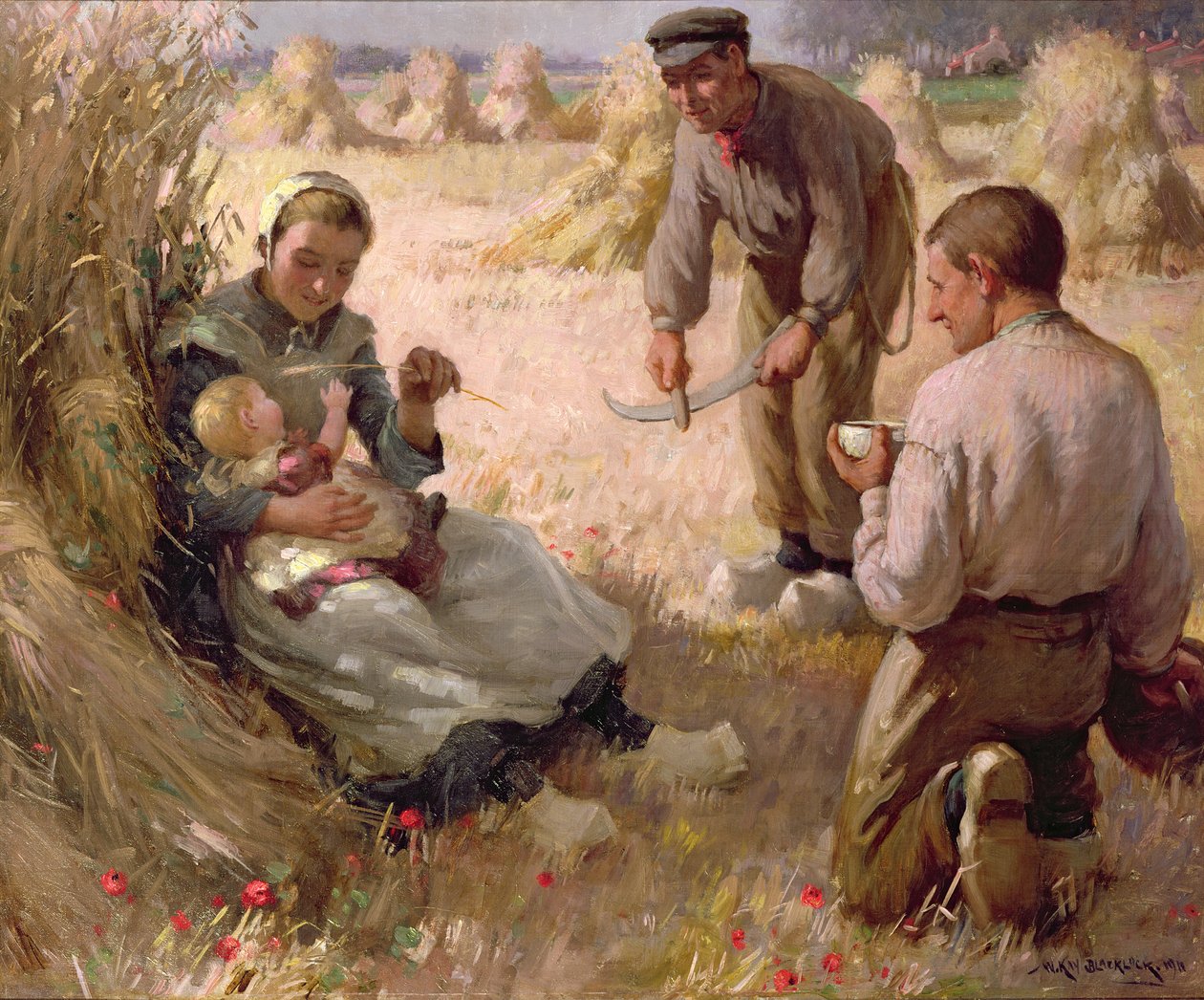 Een Gevangen Publiek, 1911 door William Kay Blacklock