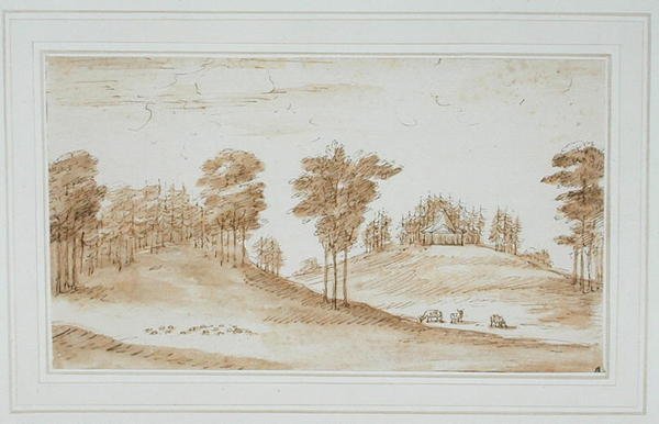 Ontwerp voor een Hertenpark, c.1730s door William Kent