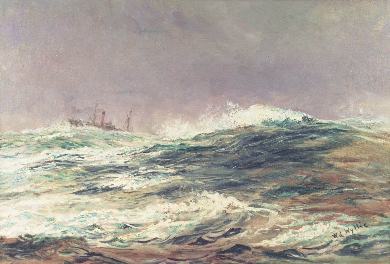Ebbe, Long Reach, 1881 door William Lionel Wyllie