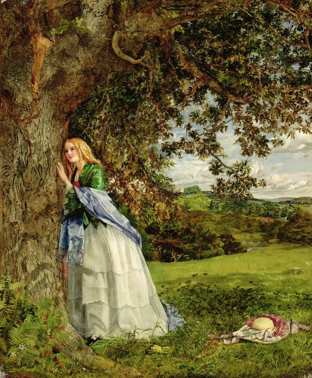 De Pratende Eik, 1857 door William Maw Egley