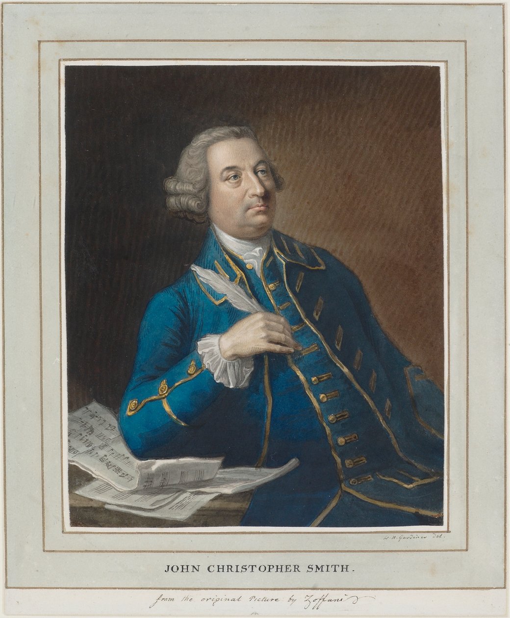 John Christopher Smith, ca. 1760 door William Nelson Gardiner