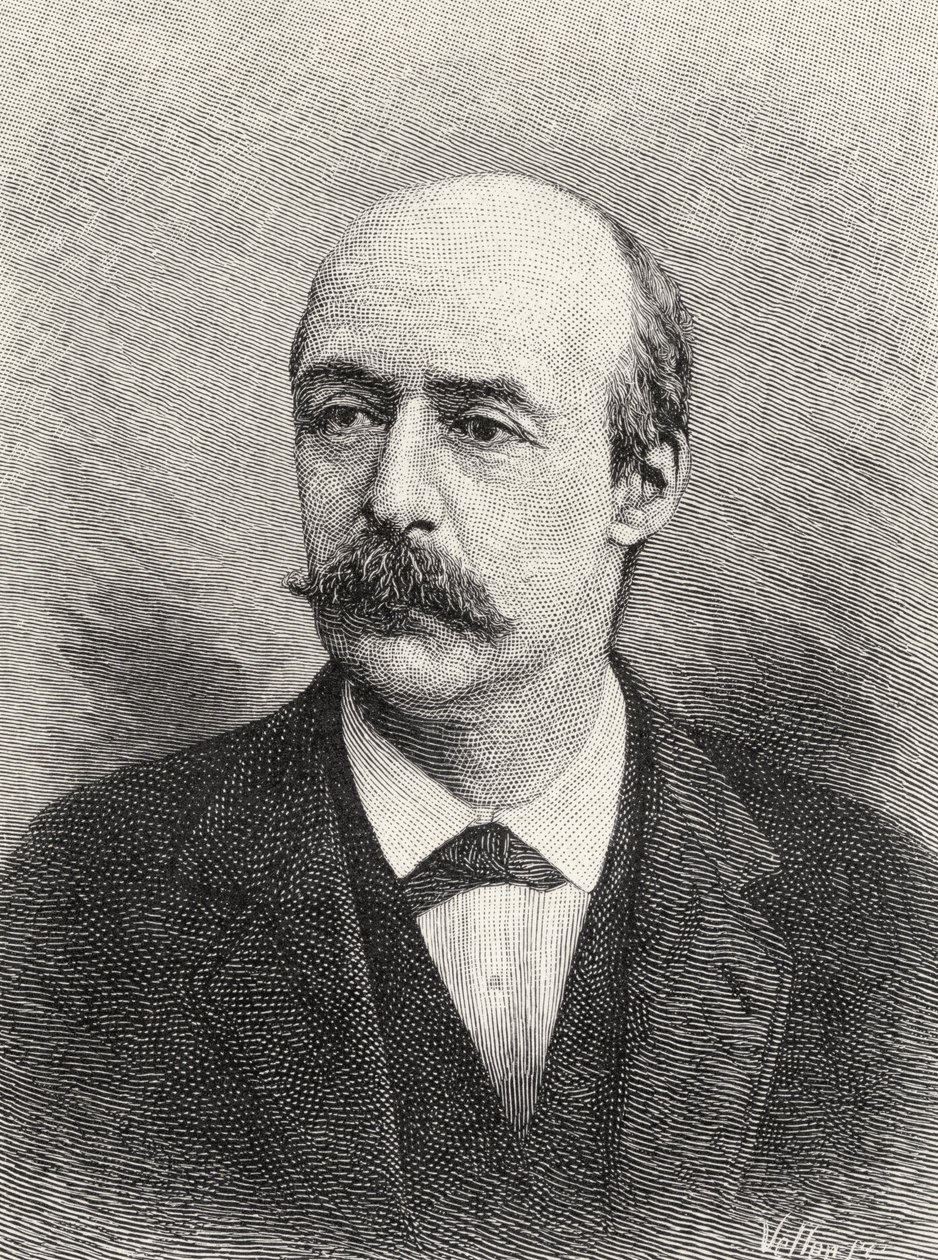 Alexander Emanuel Agassiz, gegraveerd van een foto door Notman, uit 