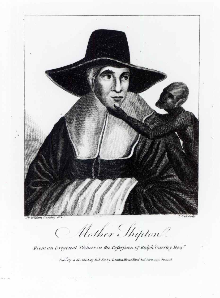 Moeder Shipton, gegraveerd door John Scott, 1804 door William Gore Ouseley