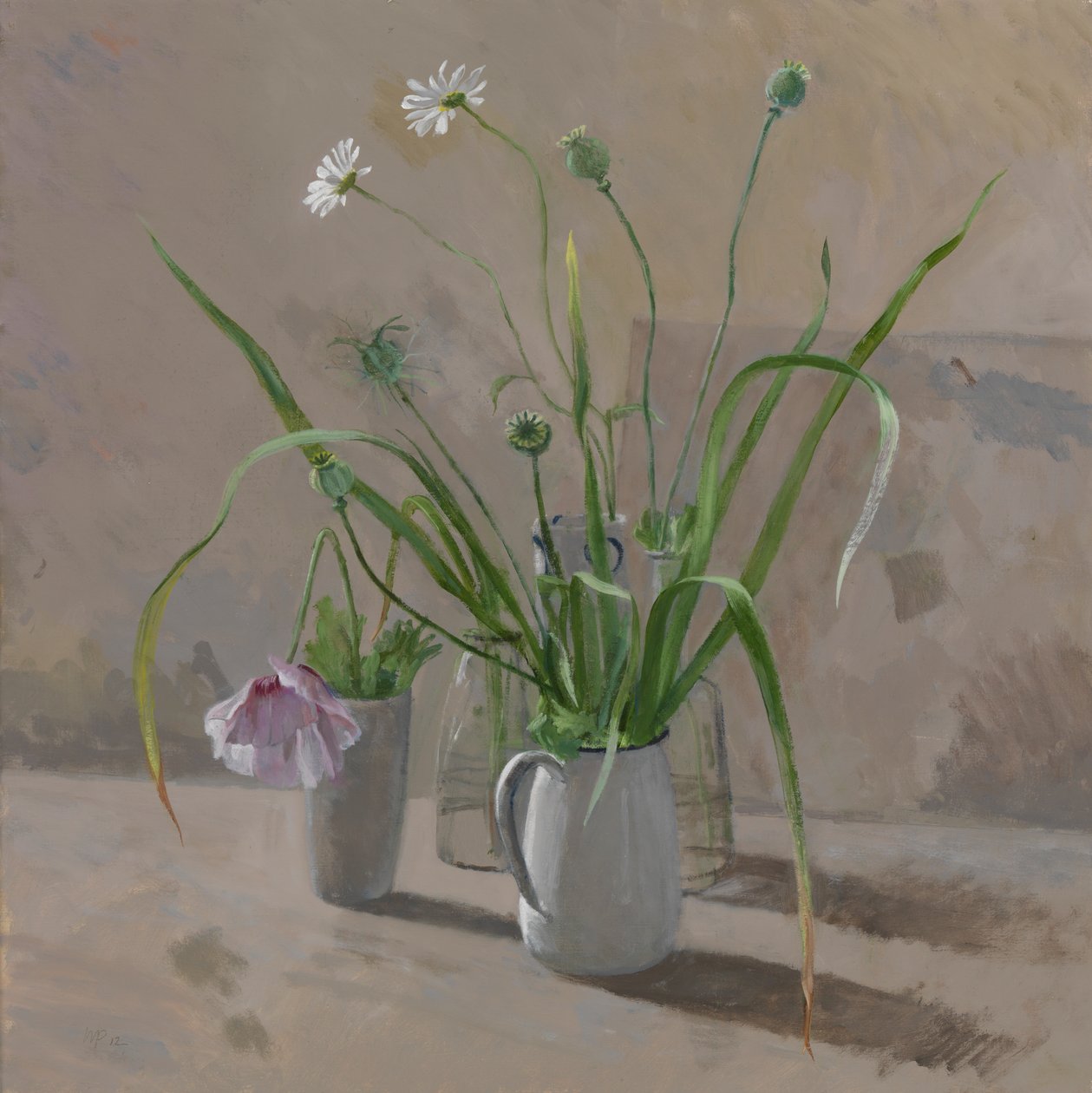 Madeliefjes Papavers door William Packer