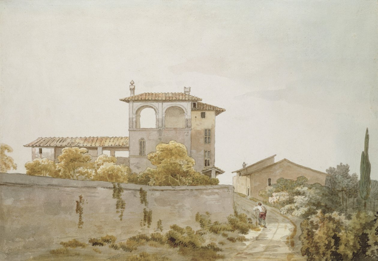 Een Italiaanse villa door William Pars