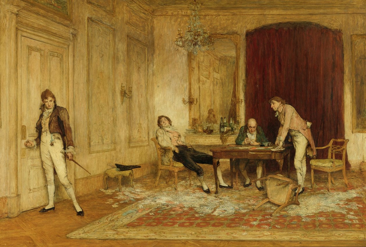Hard geraakt door William Quiller Orchardson